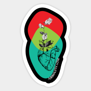 Surrealistic Love Sticker